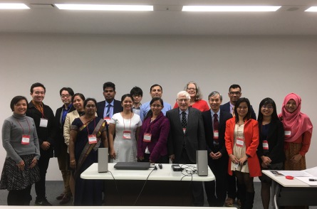 Photo of an INBAM session at a conference in Japan